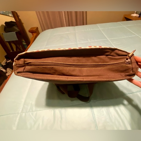 Raya by Thermos Brown Polka Dot Insulated Lunch Tote Bag - Picture 6 of 13